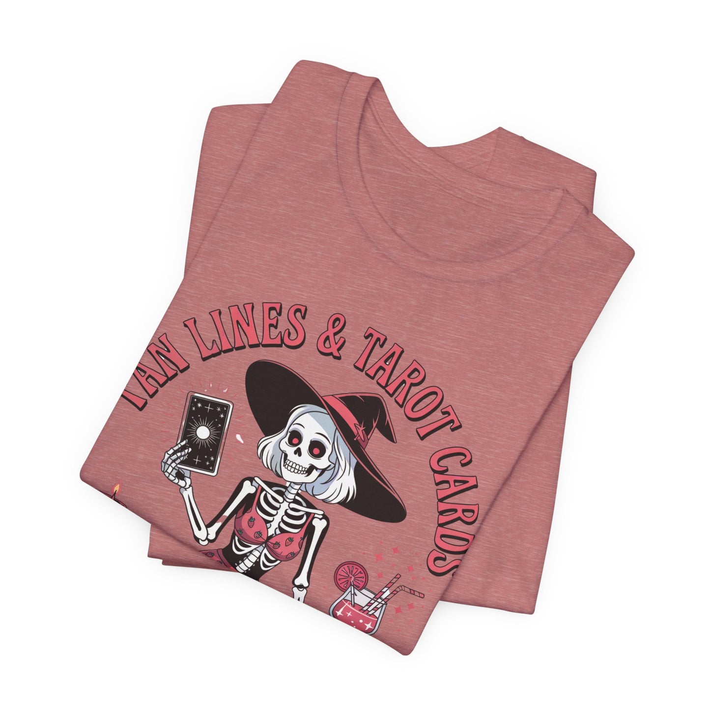 Summer Tarot Skeleton Shirt