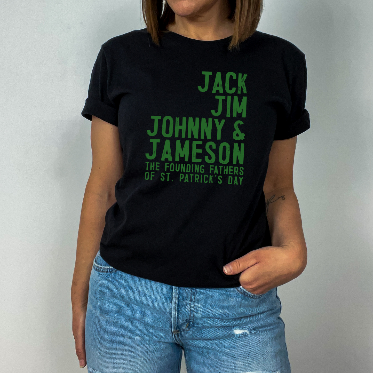 Funny St Patricks Day Founding Fathers Unisex TShirt