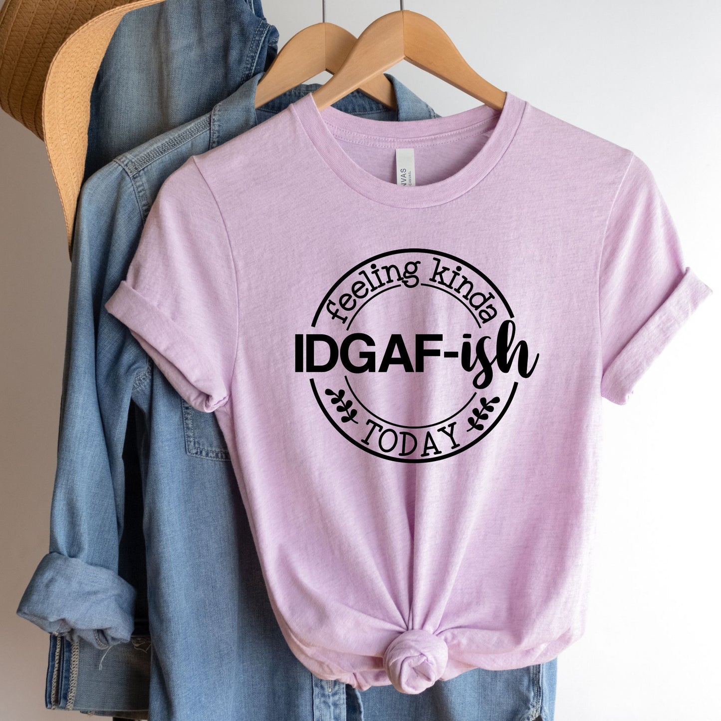 Casual Coolness: 'IDGAF-ish Today' Women's T-Shirt
