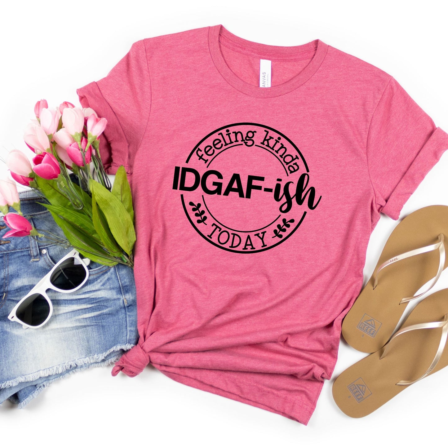 Casual Coolness: 'IDGAF-ish Today' Women's T-Shirt