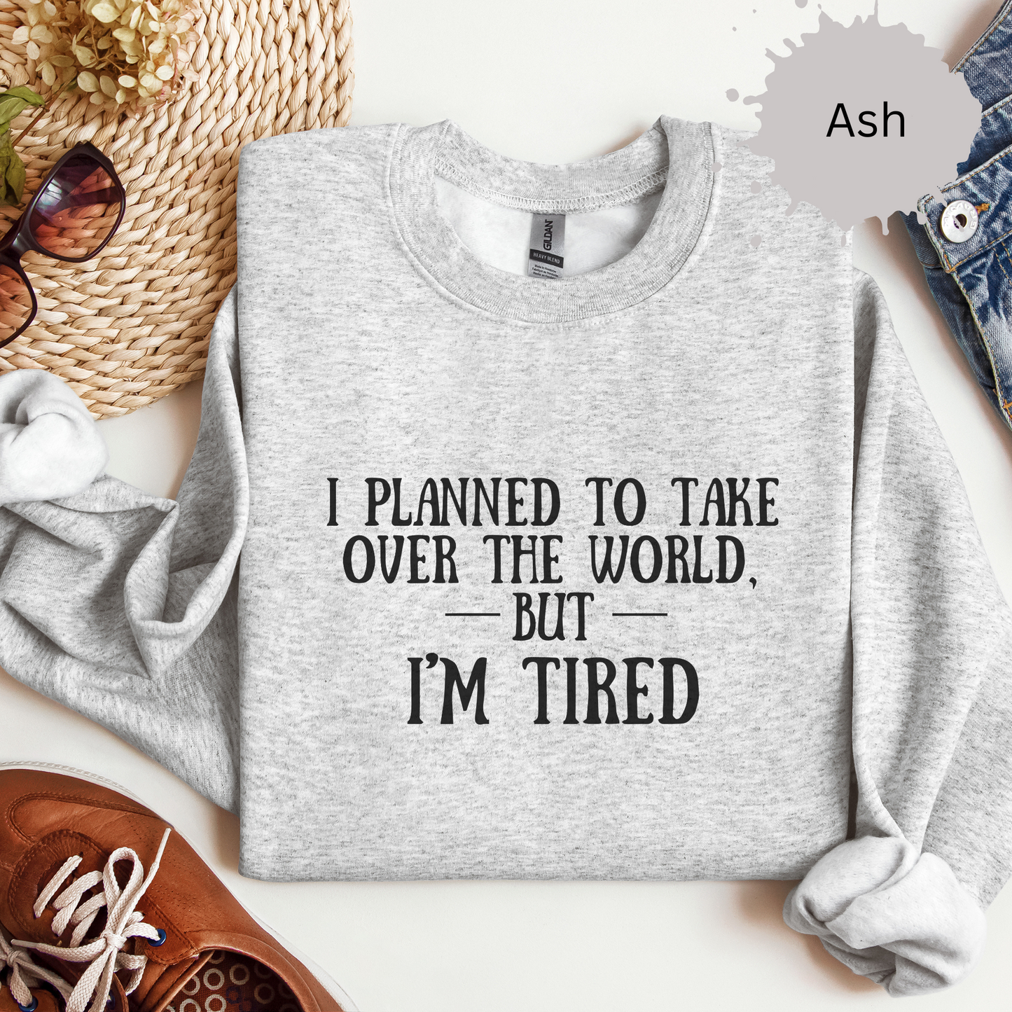 Conquering the Couch First Crewneck Sweatshirt