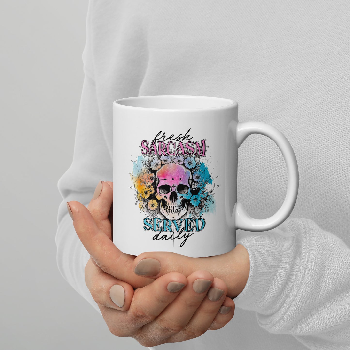Sarcasm Served Daily Coffee Mug