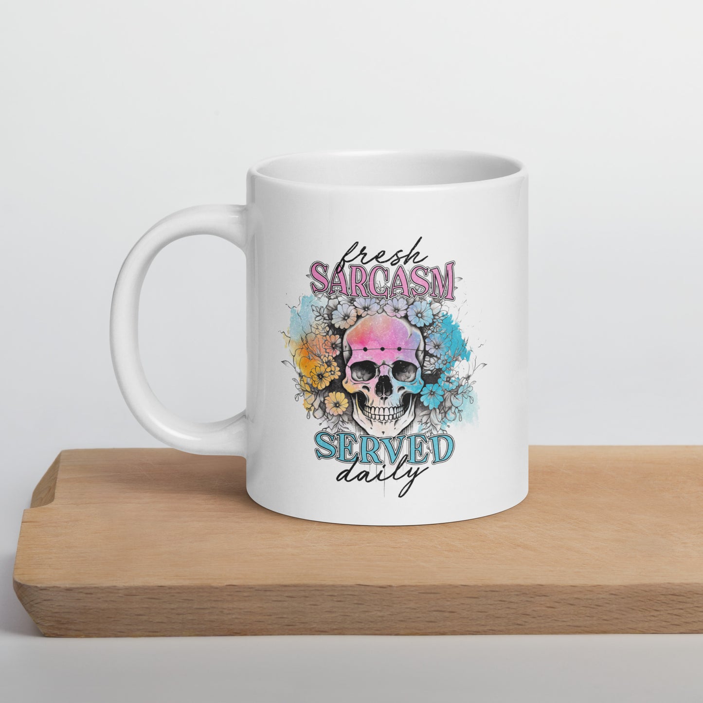Sarcasm Served Daily Coffee Mug