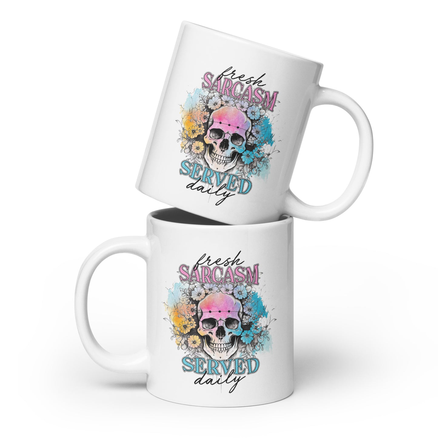 Sarcasm Served Daily Coffee Mug