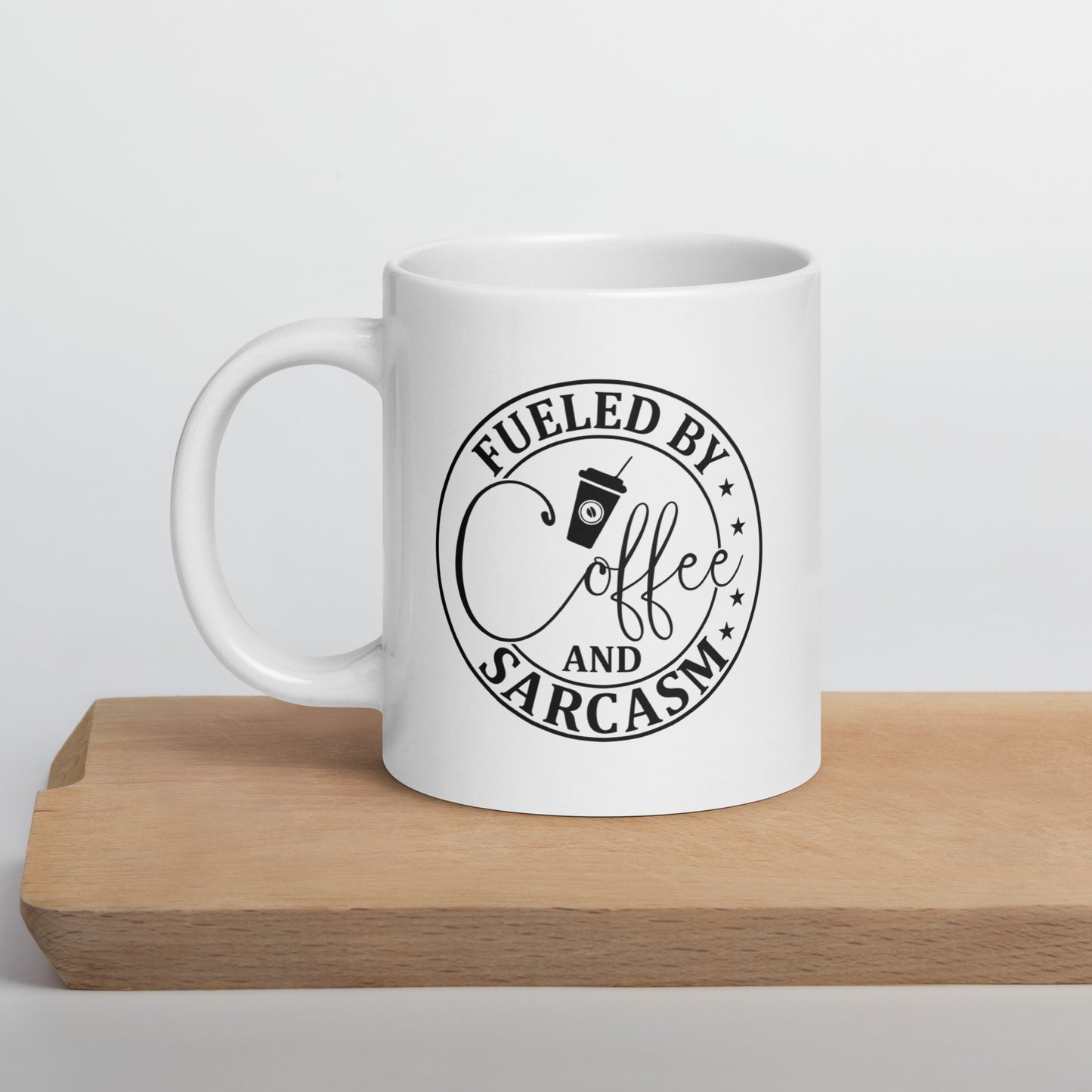 Coffee and Sarcasm Coffee Mug