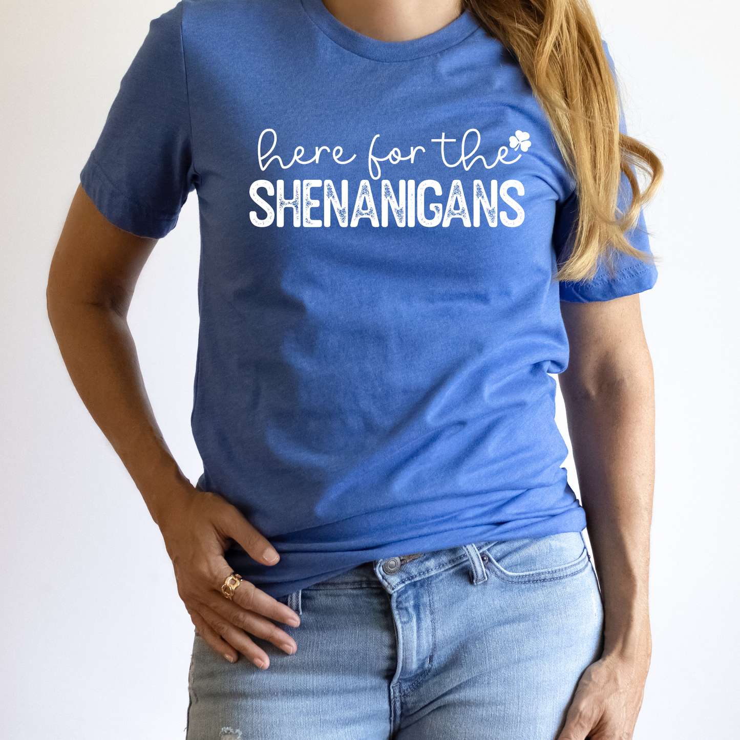 Here for the Shenanigans St Paddys Day TShirt