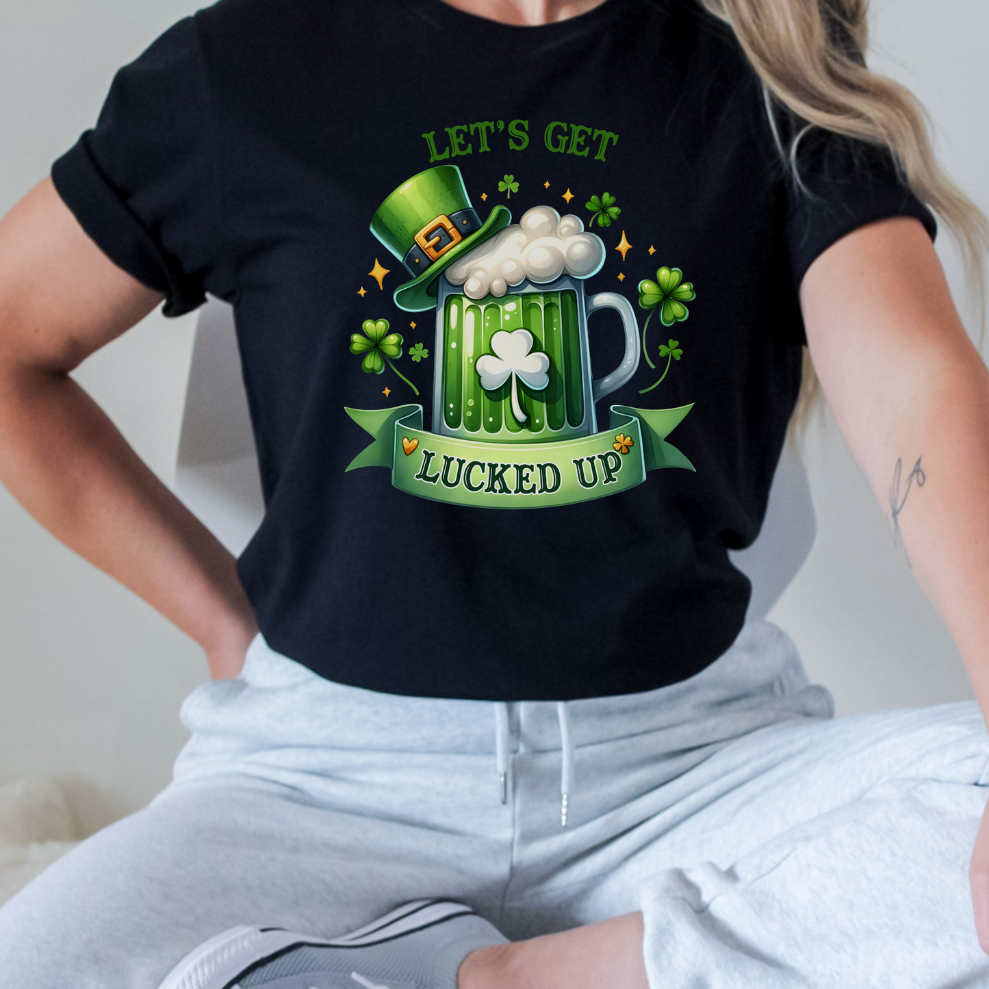 Let's Get Lucked Up St Patrick's Day TShirt