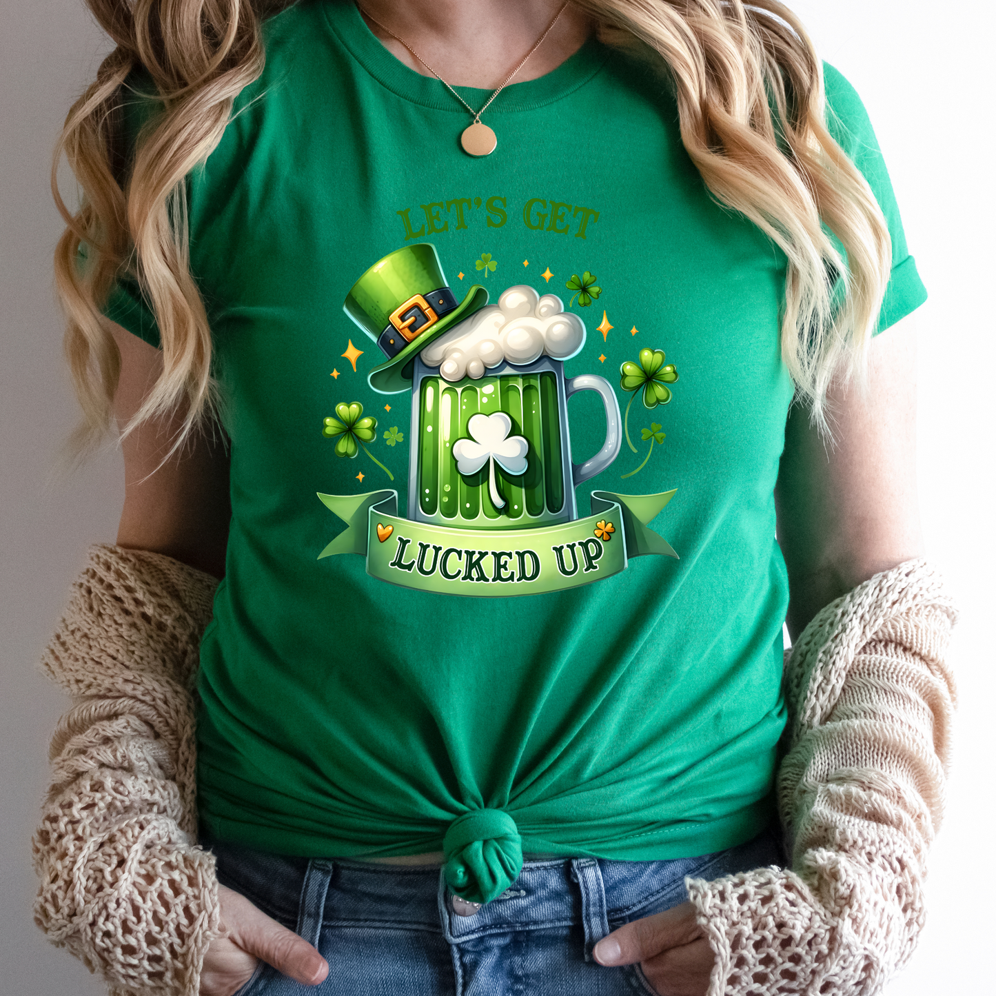 Let's Get Lucked Up St Patrick's Day TShirt