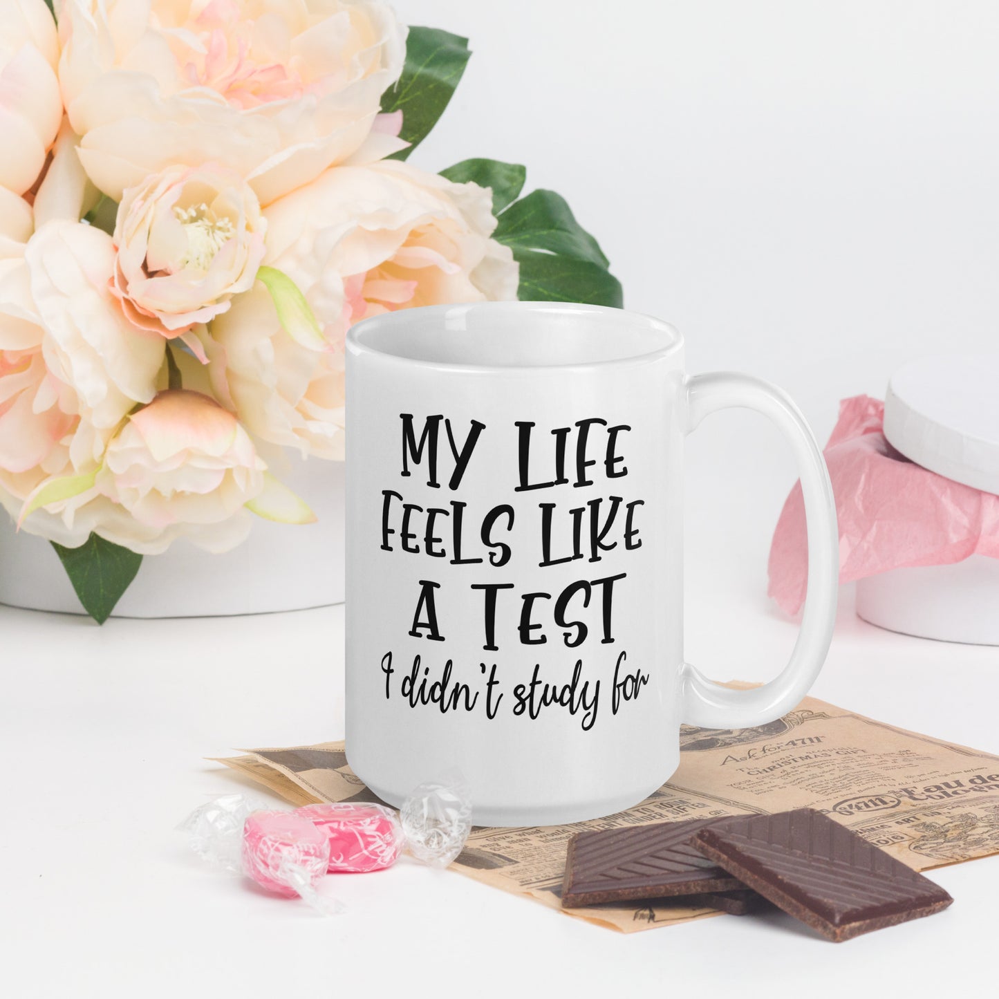 My Life Is a Test Coffee Mug