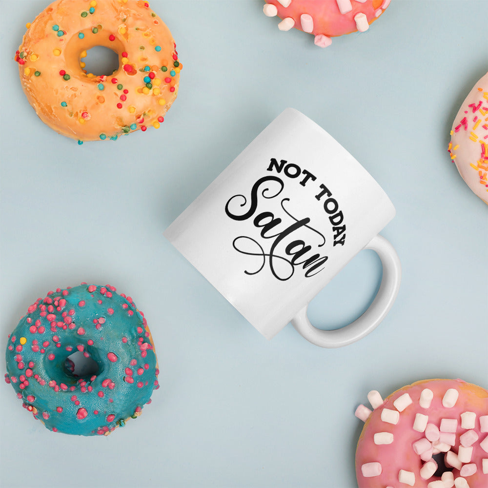 Not Today Satan Coffee Mug