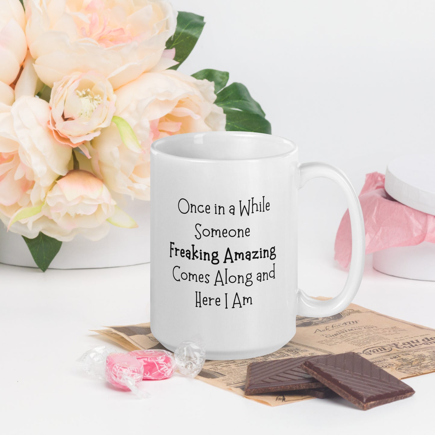 Here I Am Coffee Mug