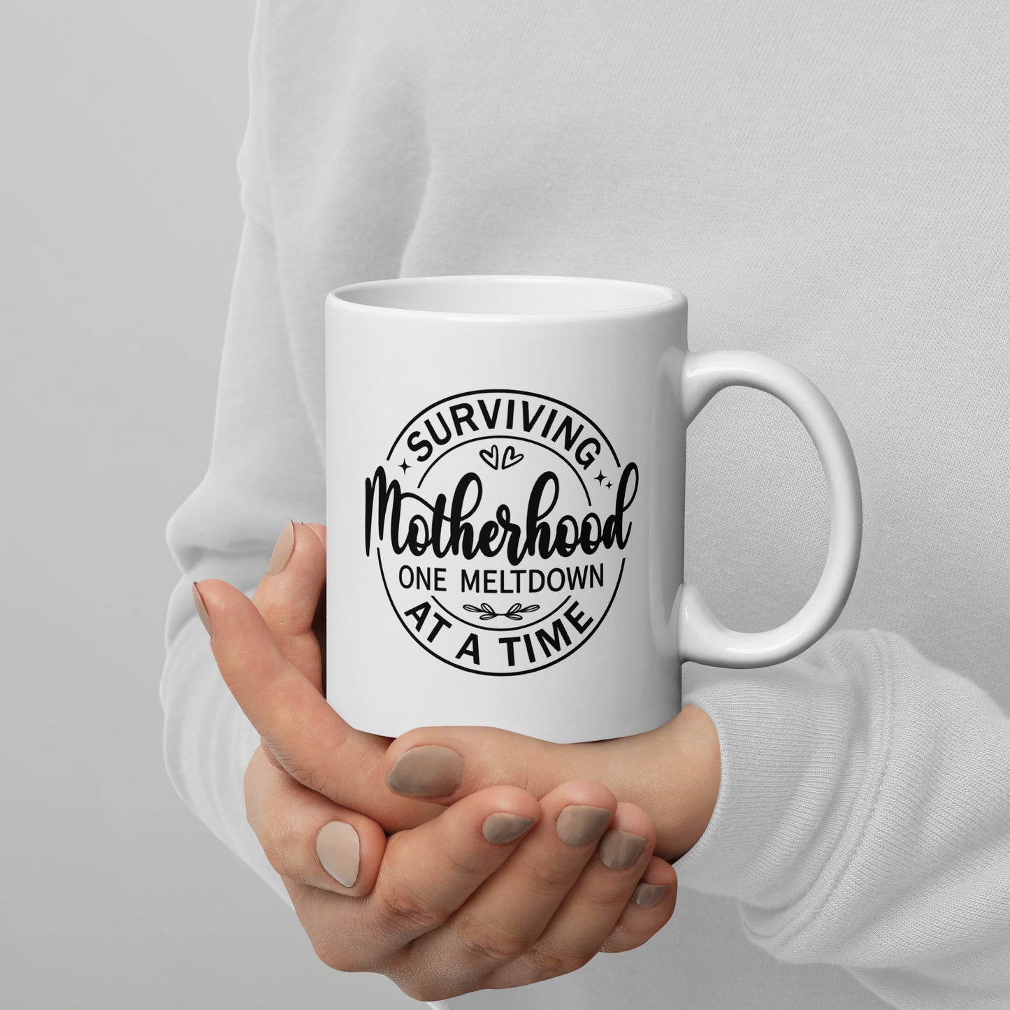 Surviving Motherhood Coffee Mug