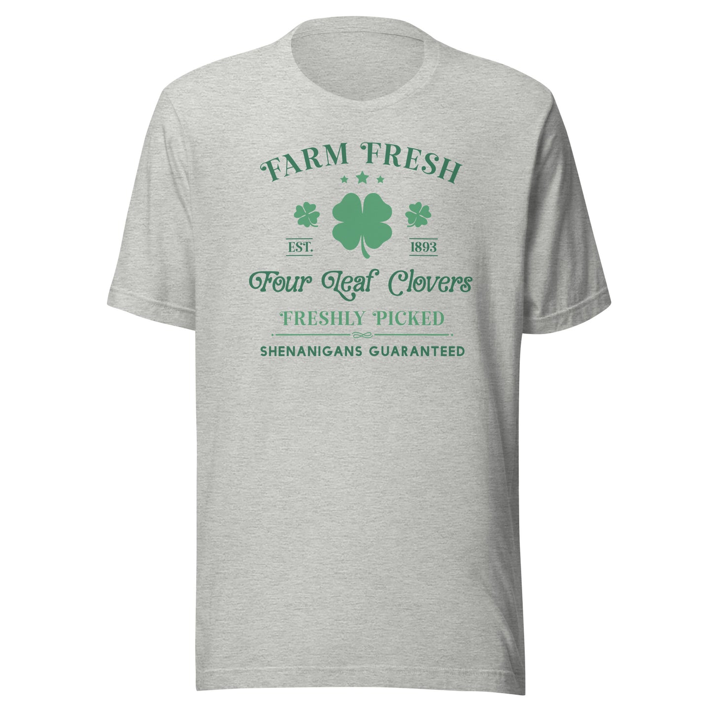 Sassy St Patricks Day Four Leaf Clover TShirt