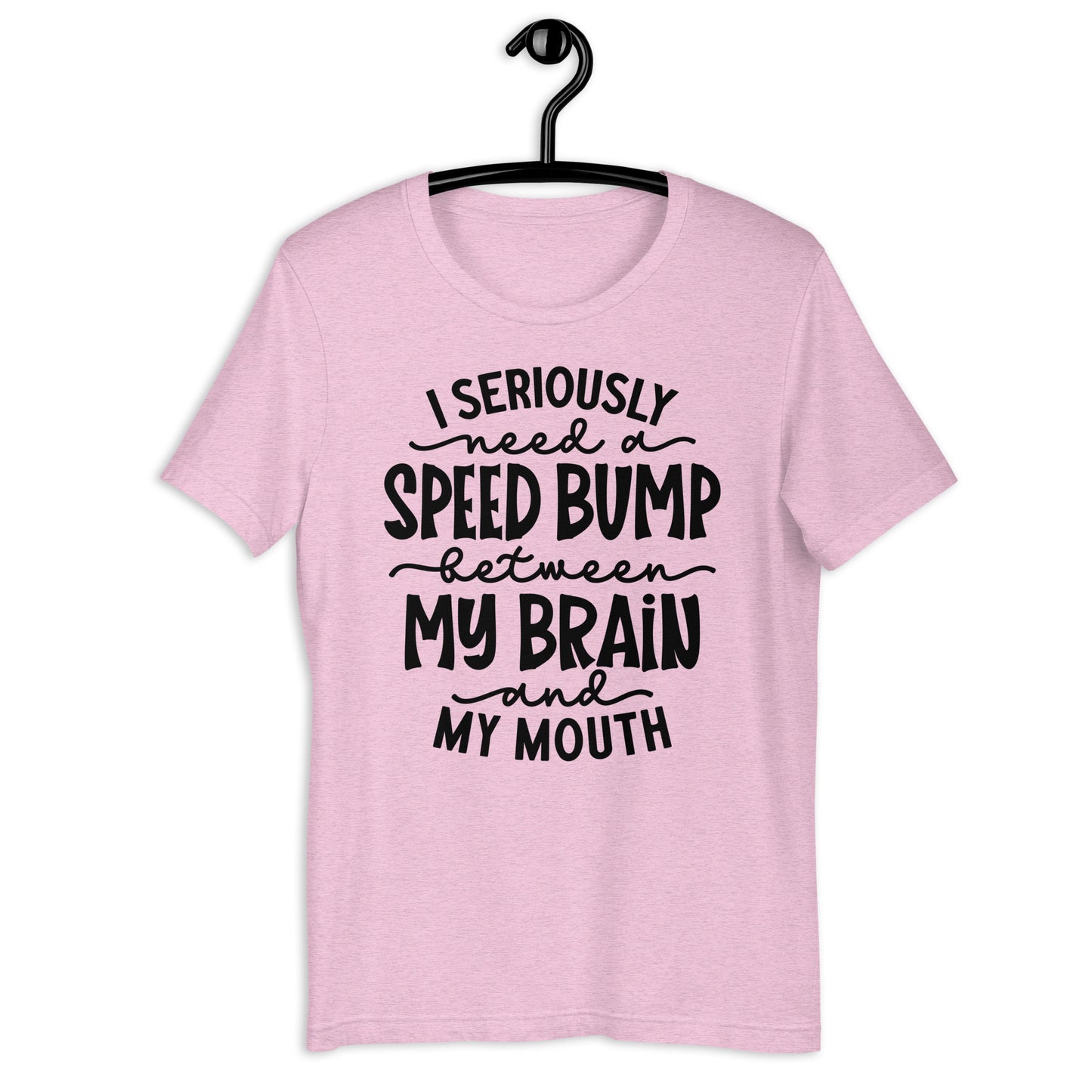 Spontaneity Unleashed: Brain-to-Mouth Speed Bump Shirt