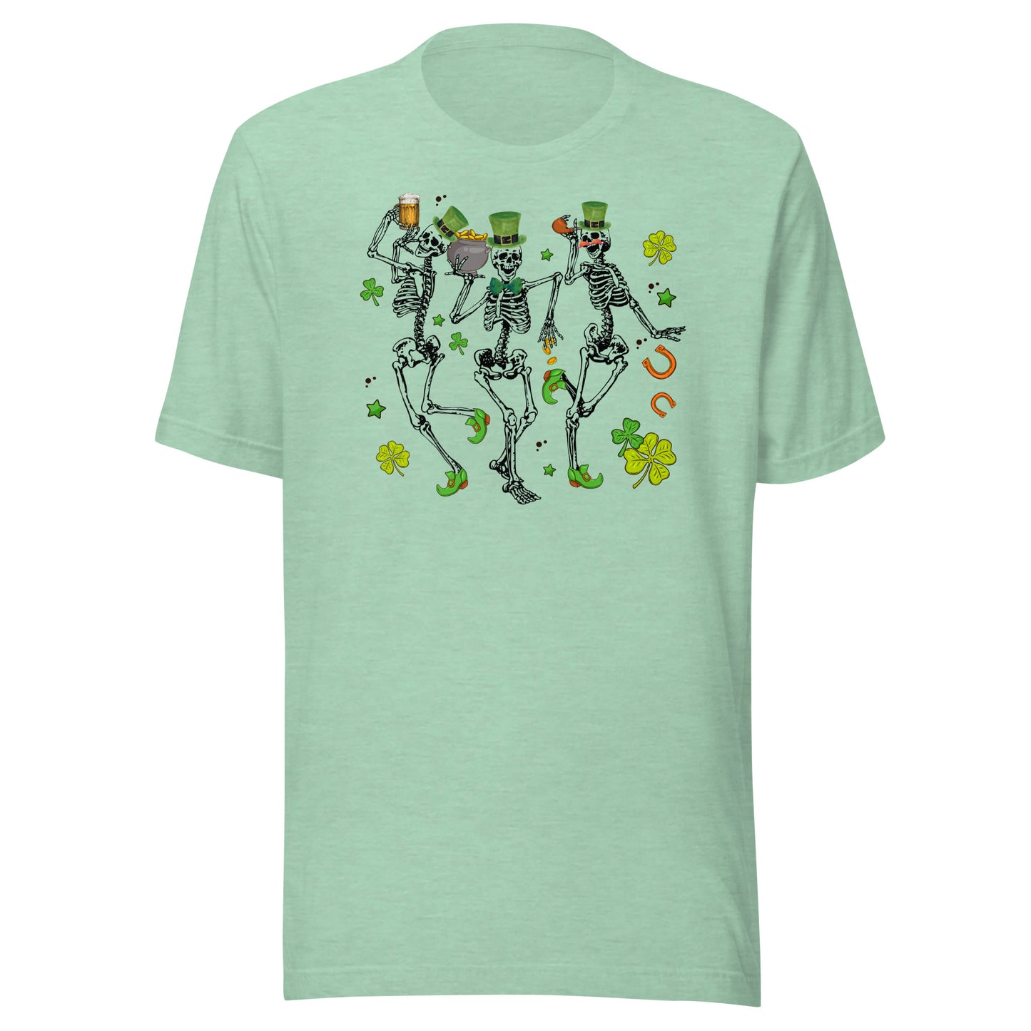 Funny Drinking Irish Skeletons St Patrick's Day tShirt