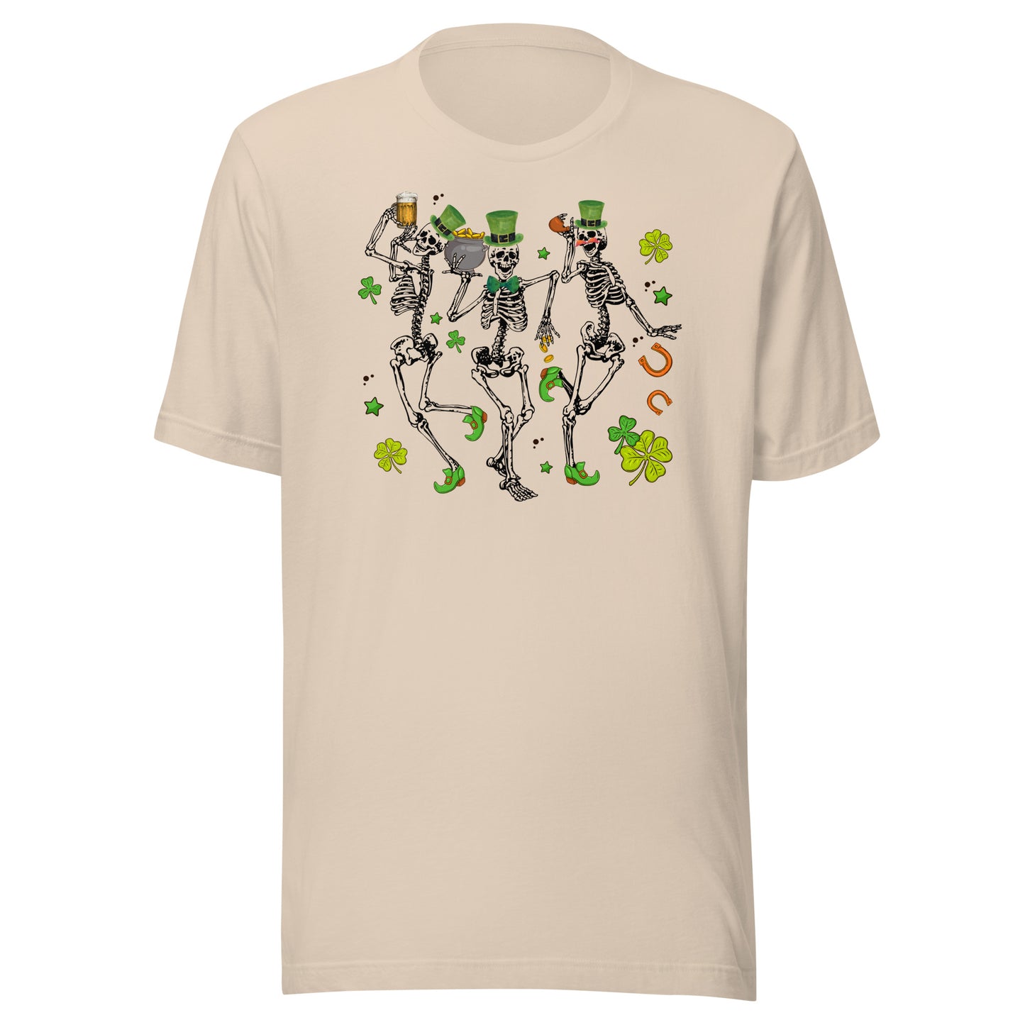 Funny Drinking Irish Skeletons St Patrick's Day tShirt