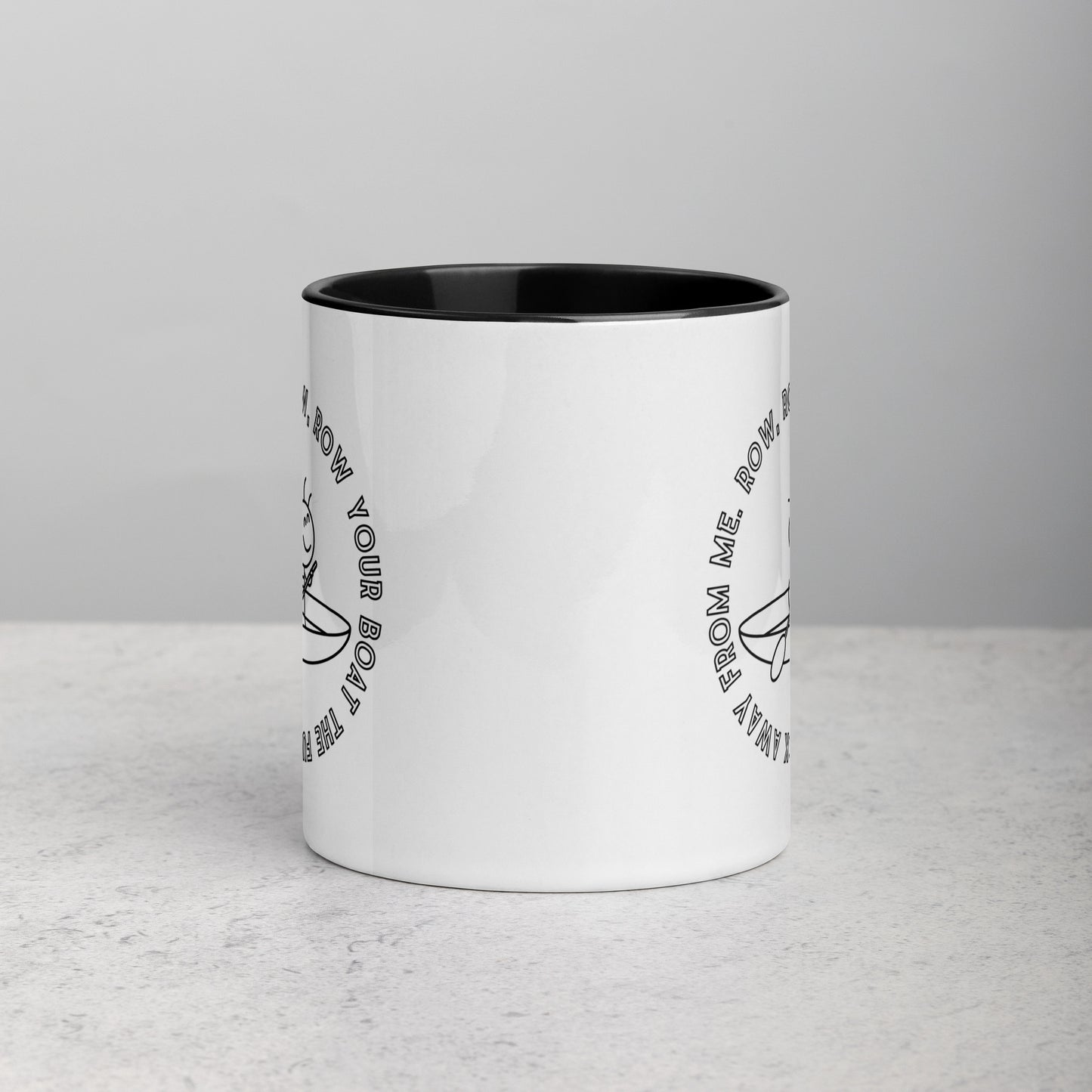 Row Your Boat the Fuck Away Coffee Mug