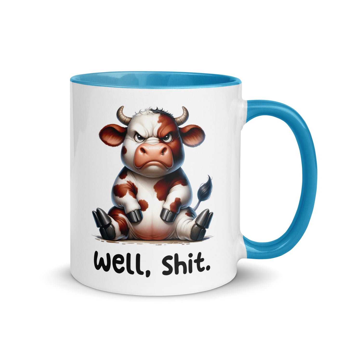Well Shit Cow Coffee Mug
