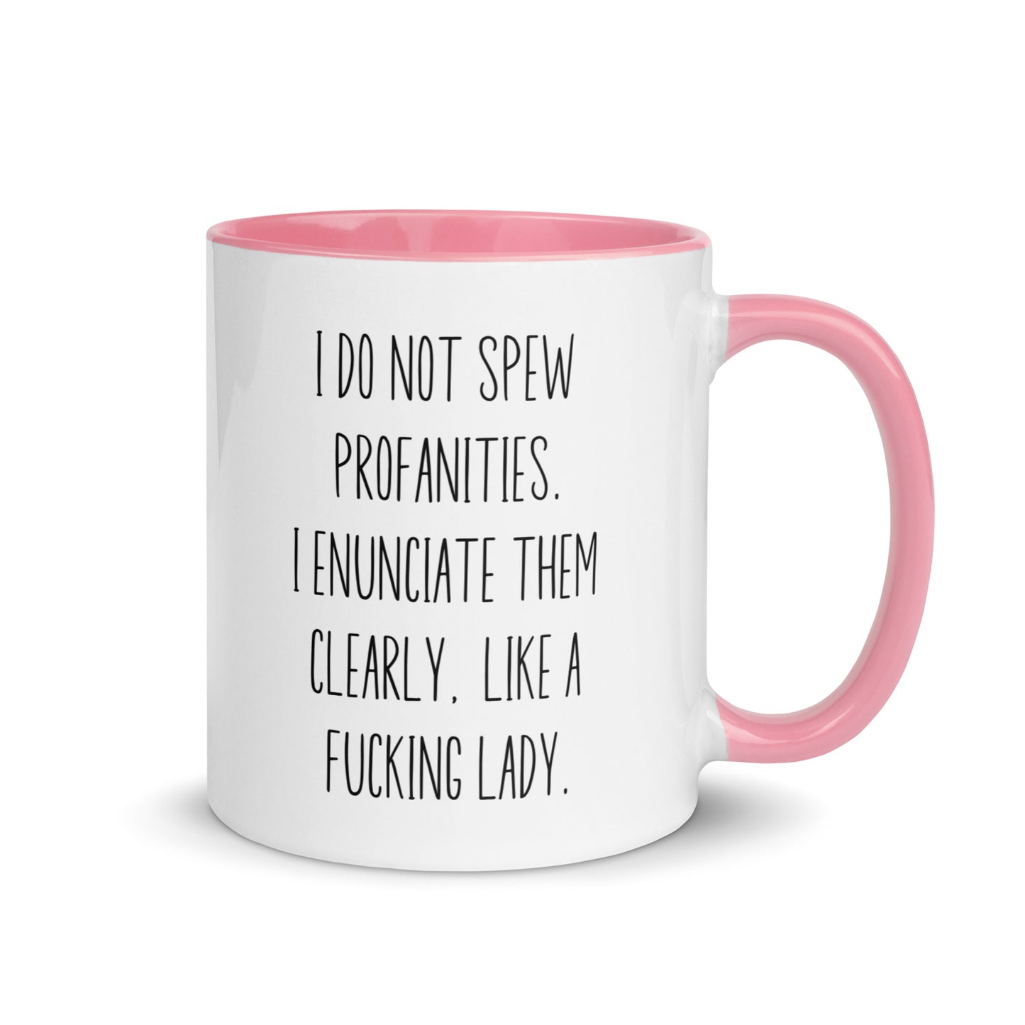 I Do Not Spew Profanities Coffee Mug