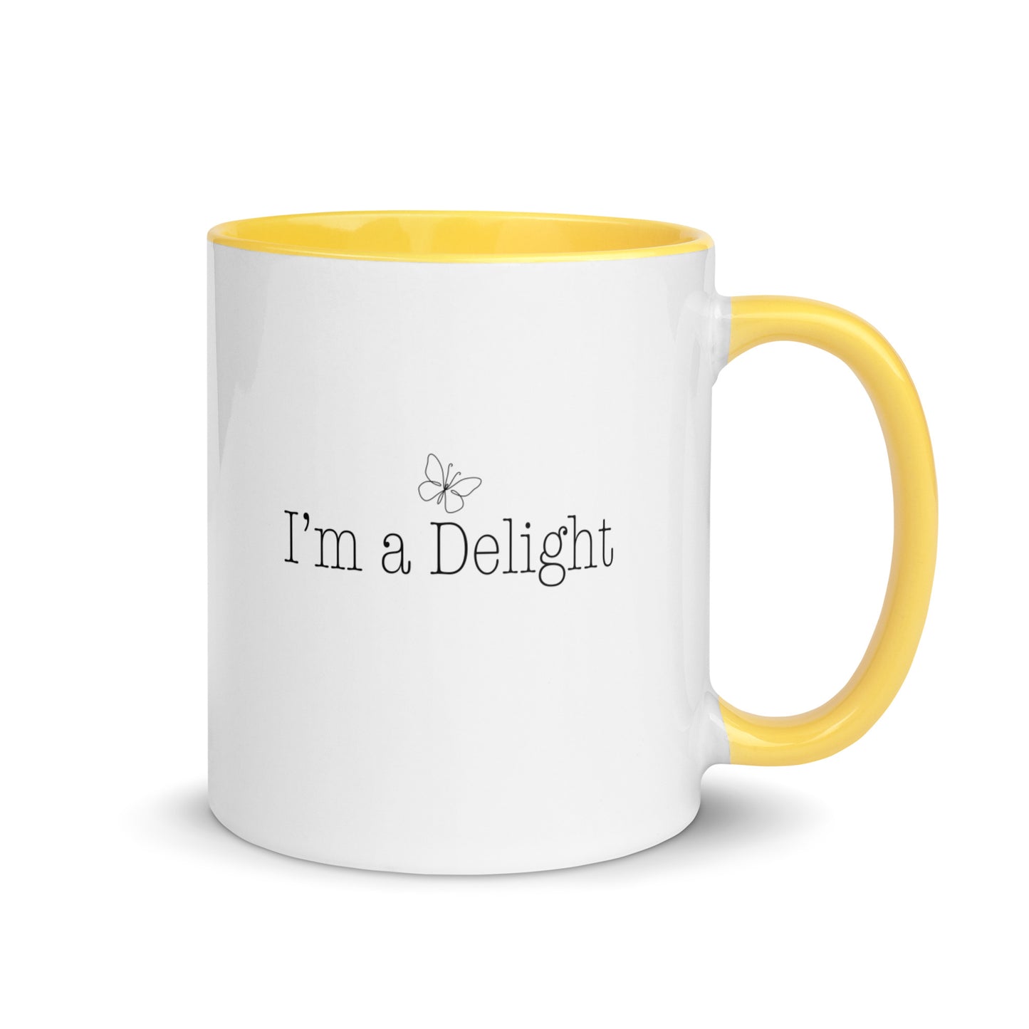 I'm a Delight Butterfly Coffee Mug