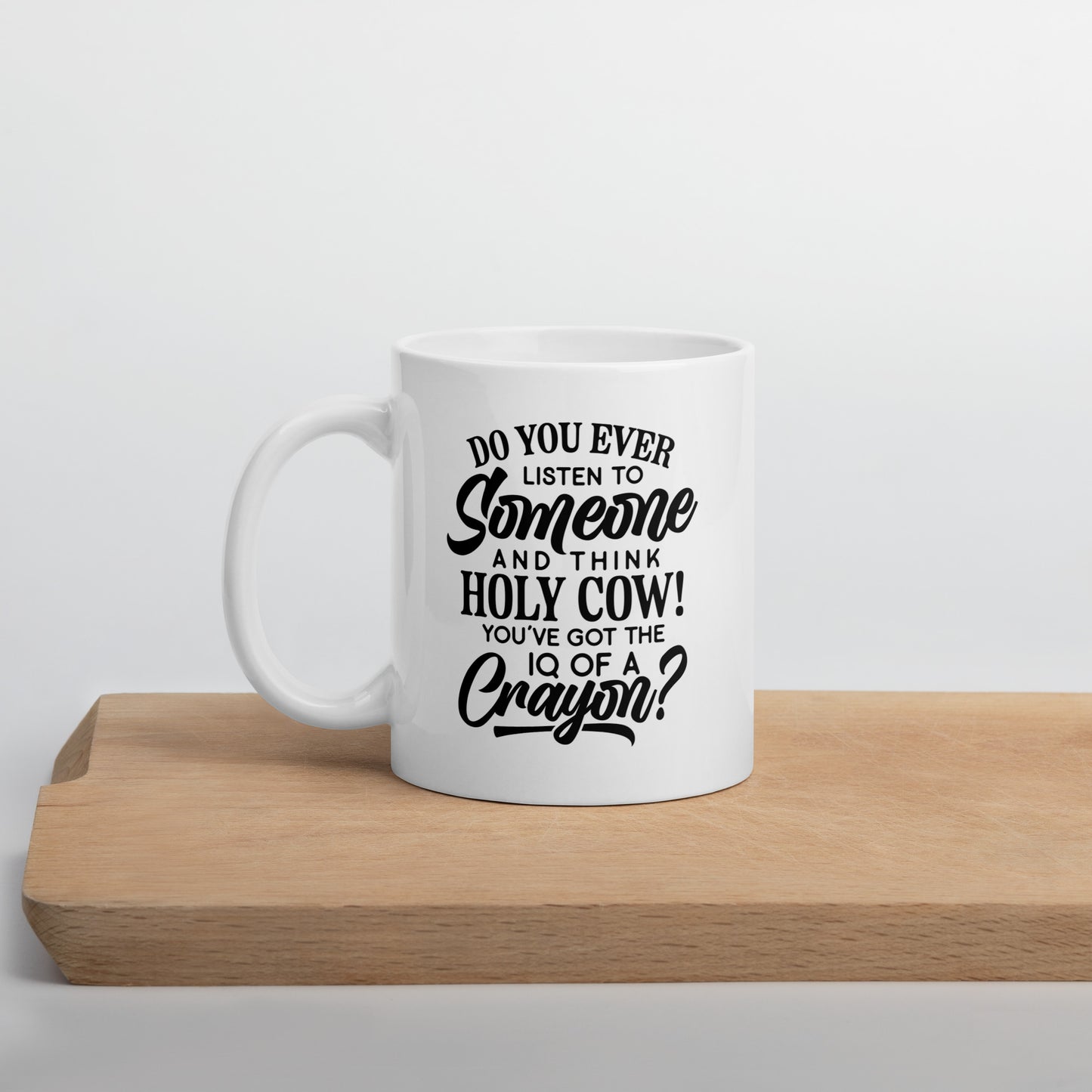 IQ of a Crayon Coffee Mug