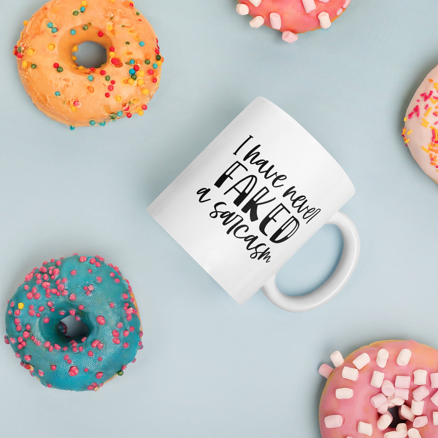 Never Faking Sarcasms Coffee Mug