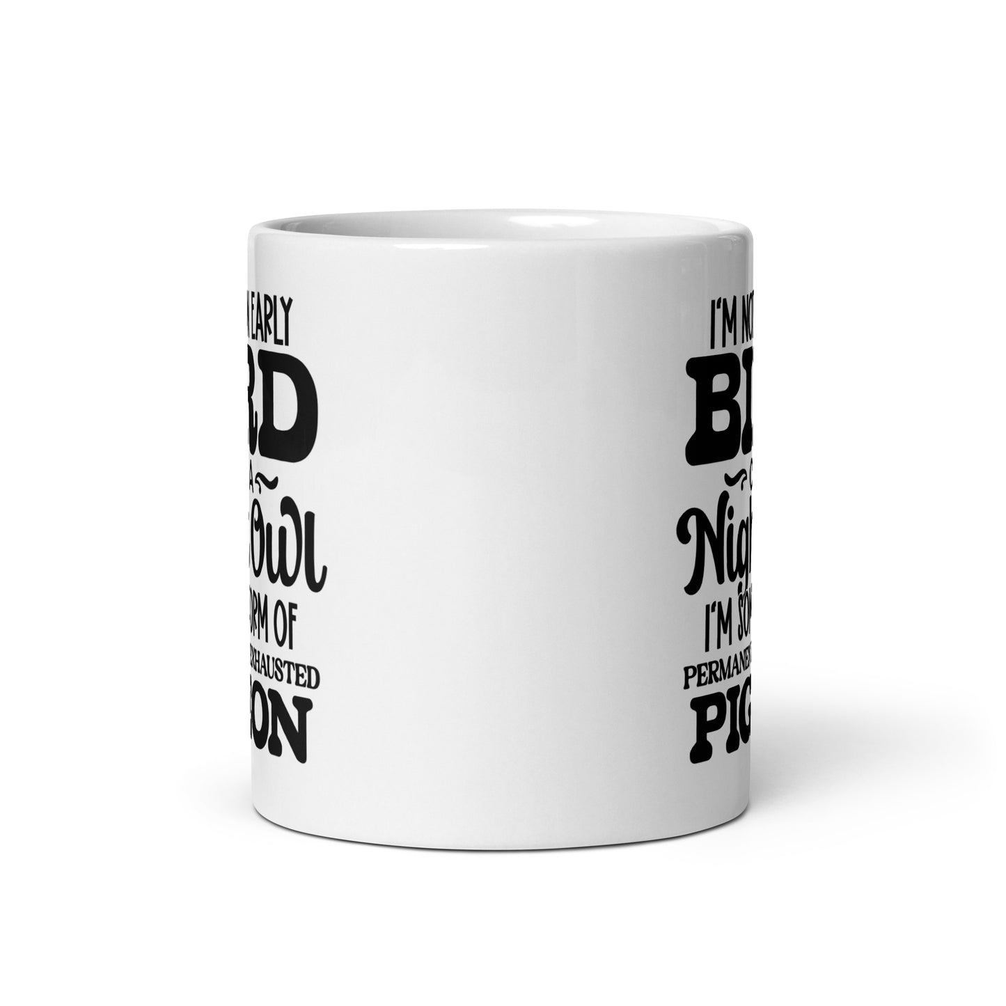 Morning Realness: Permanently Exhausted Mug Edition