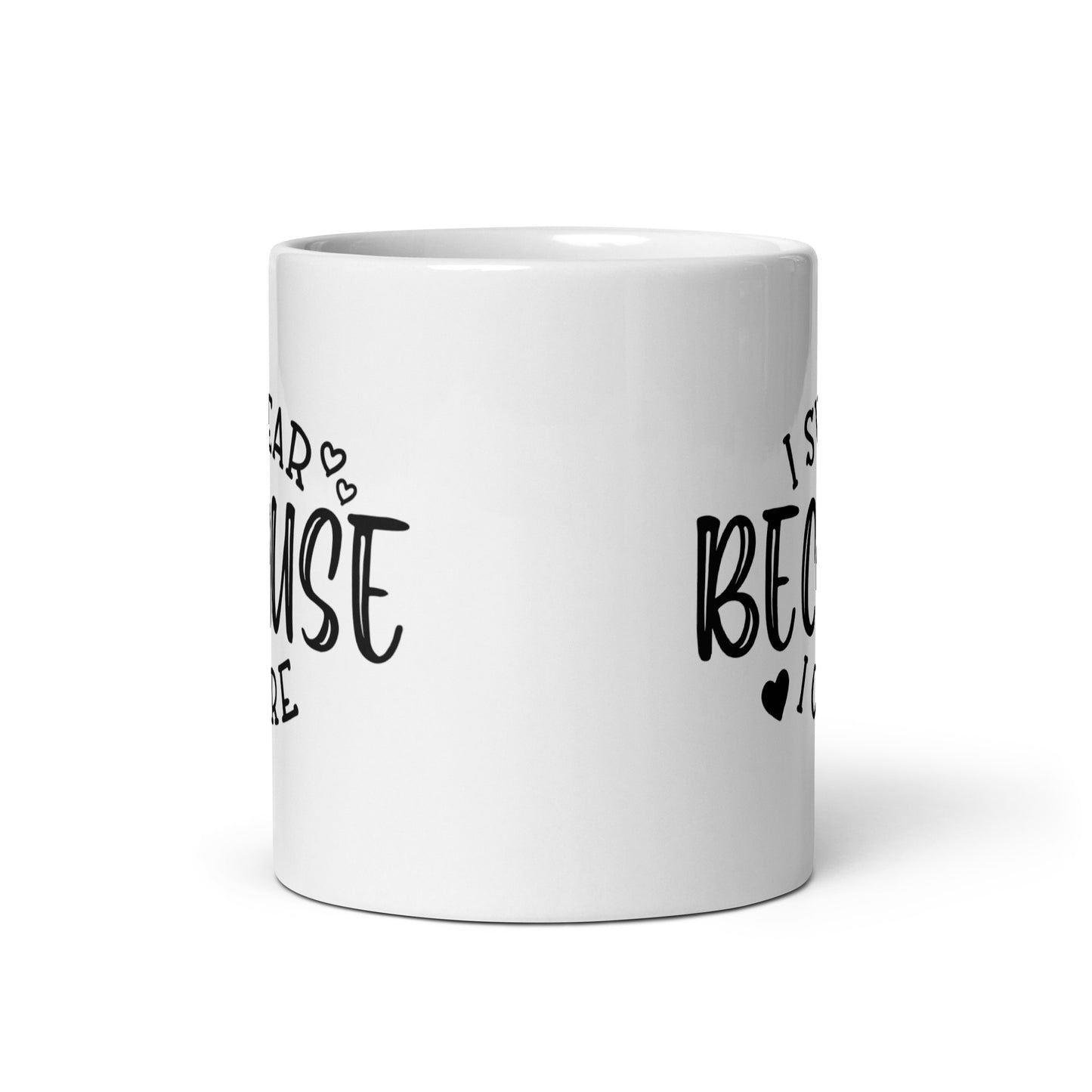 Swearing and Caring Coffee Mug