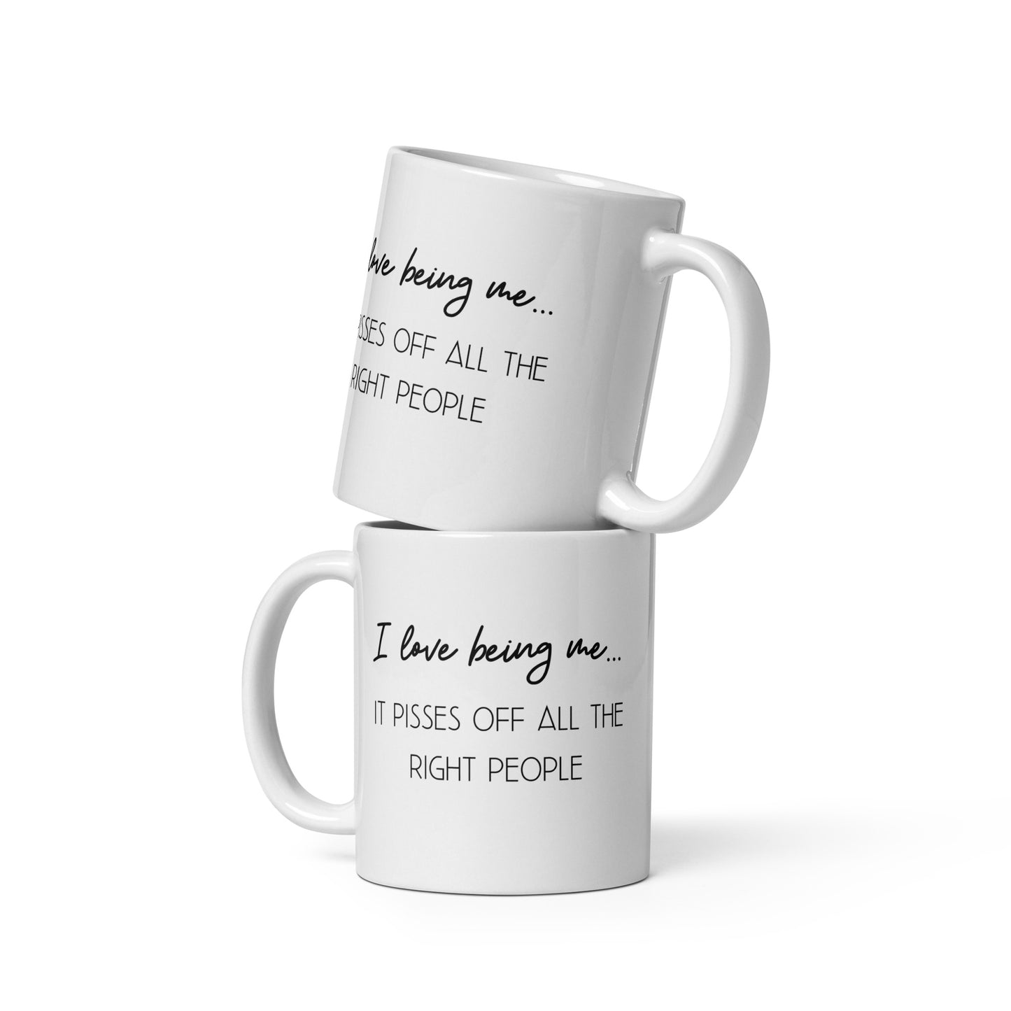 I Love Being Me Coffee Mug