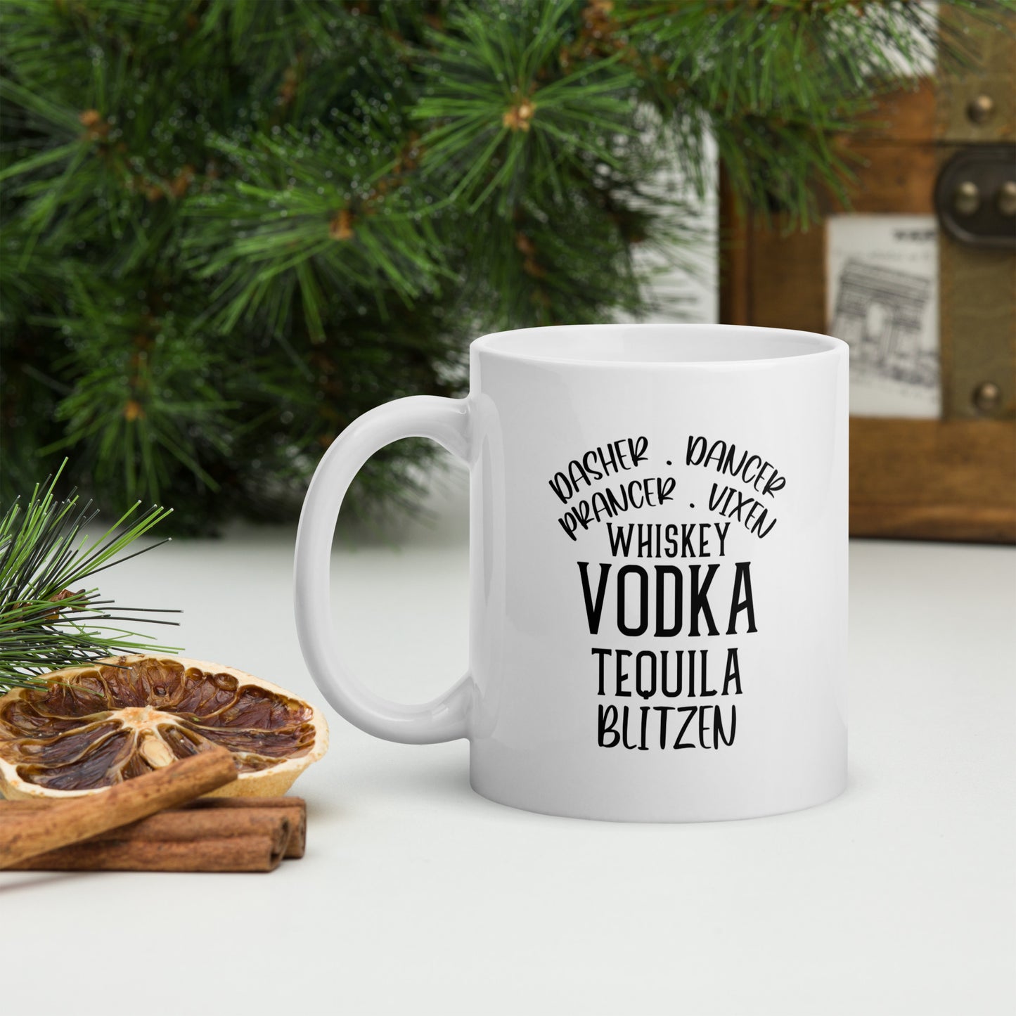 Reindeer & Spirits Coffee Mug