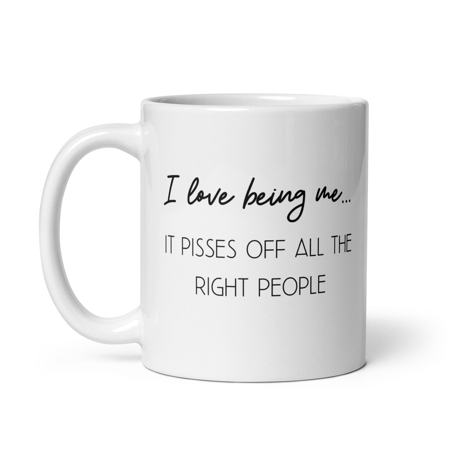 I Love Being Me Coffee Mug