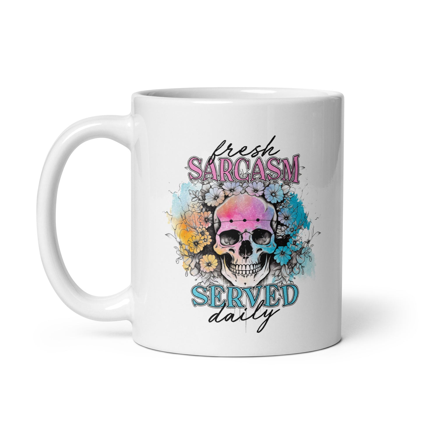Sarcasm Served Daily Coffee Mug