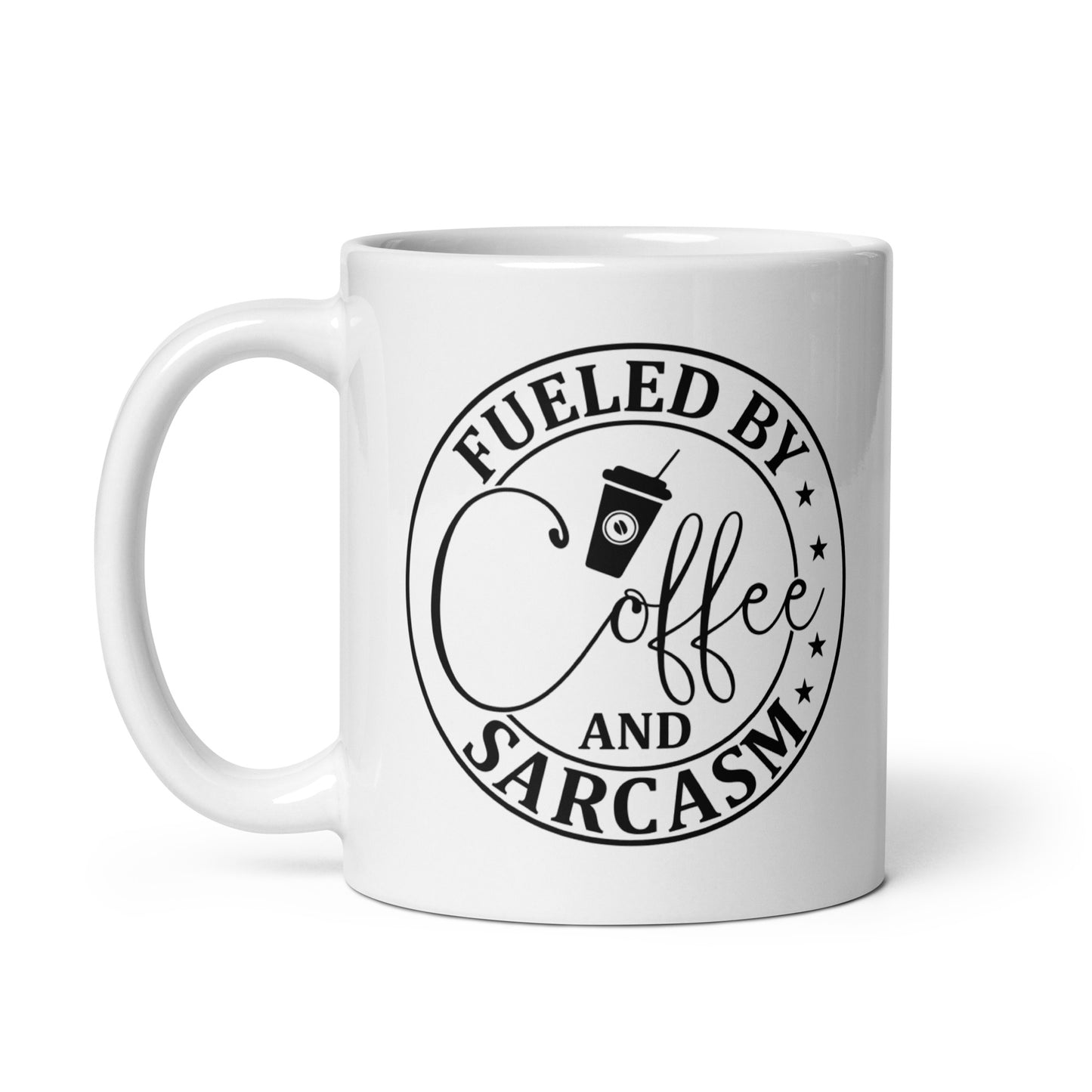Coffee and Sarcasm Coffee Mug