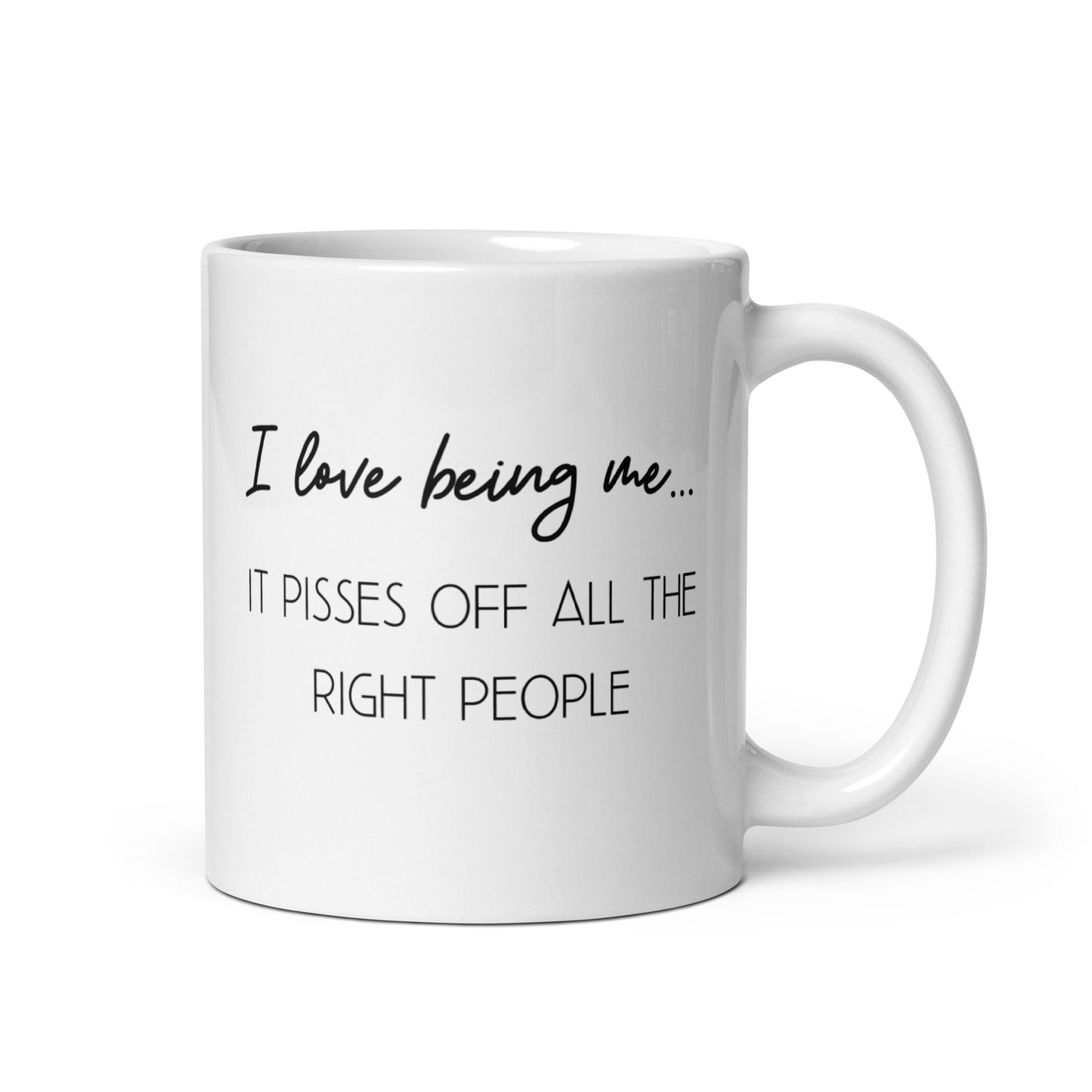 I Love Being Me Coffee Mug