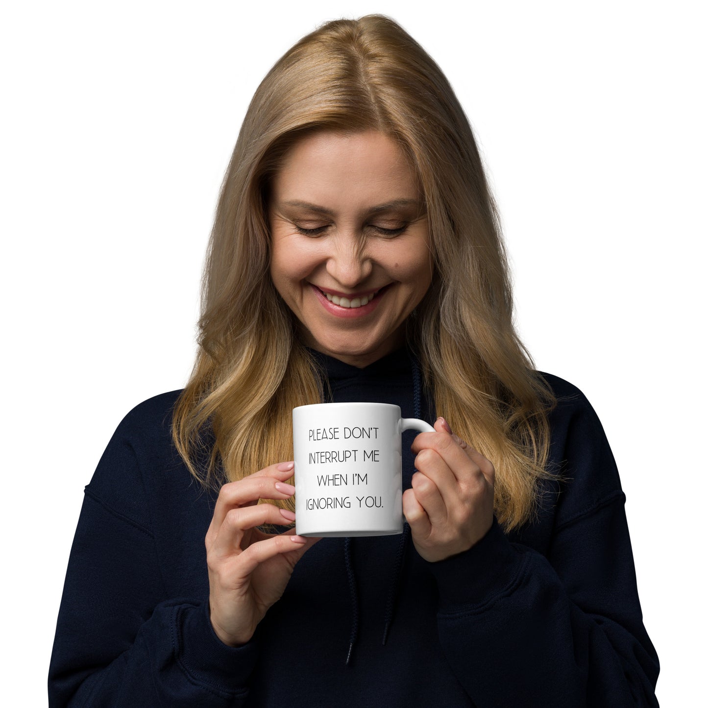 Don't Interrupt Me Coffee Mug
