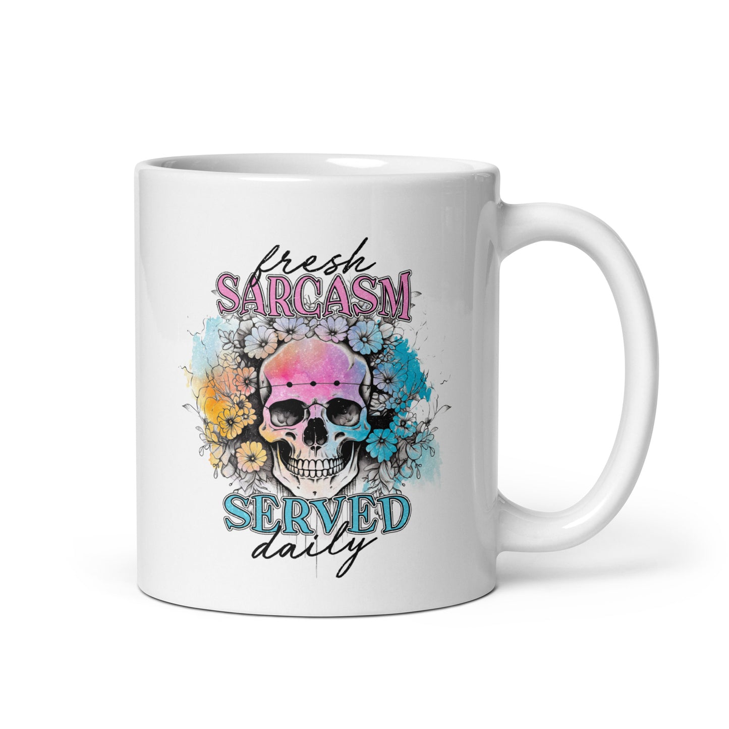 Sarcasm Served Daily Coffee Mug