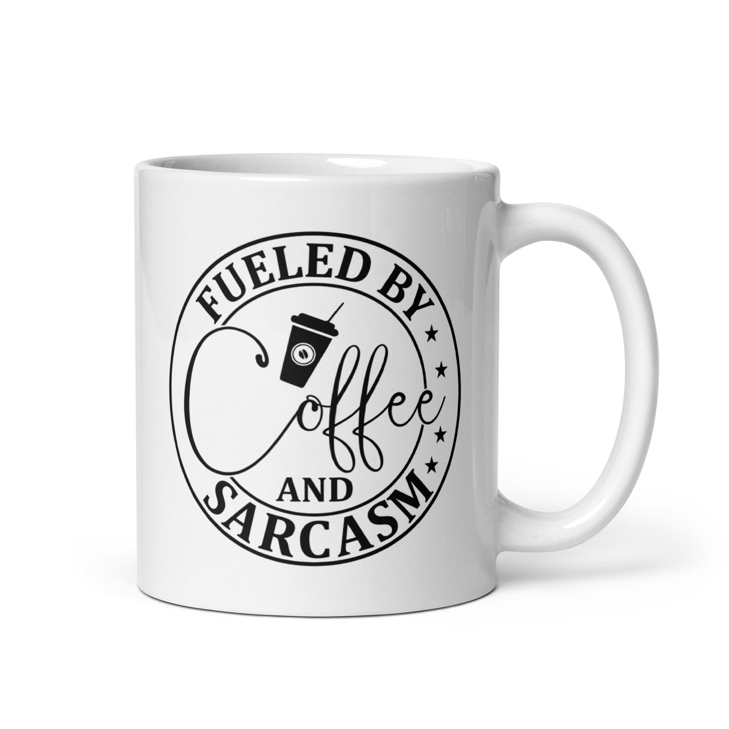 Coffee and Sarcasm Coffee Mug