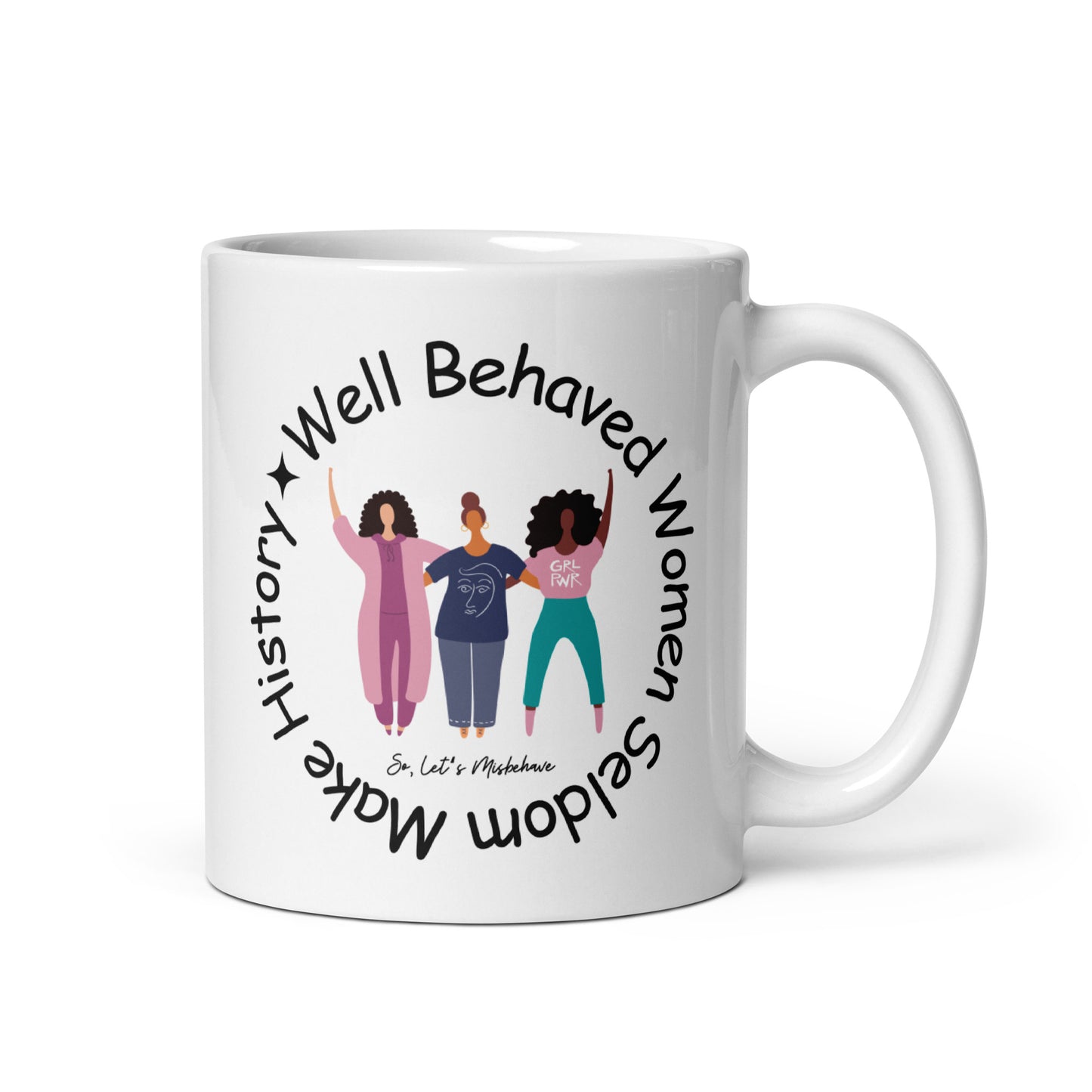 Let's Misbehave Coffee Mug