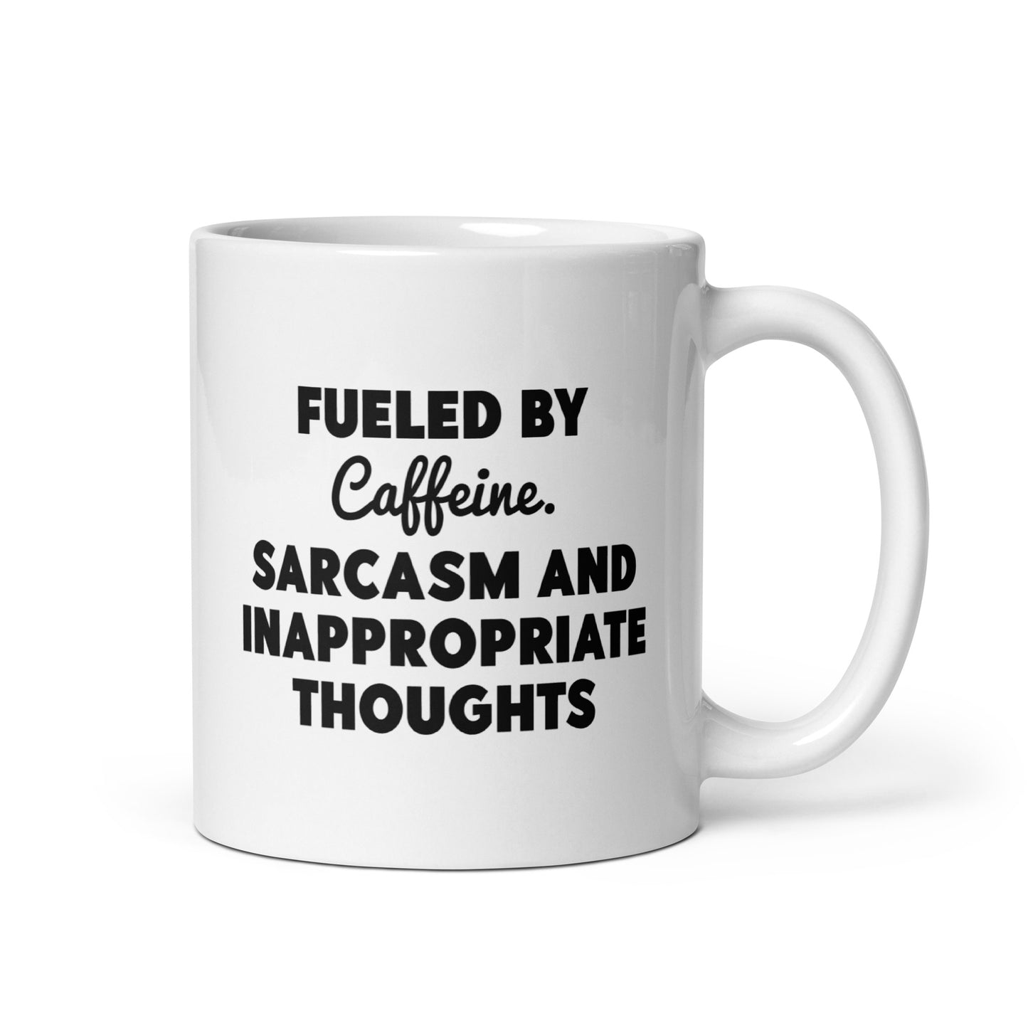 Caffeine and Sarcasm Coffee Mug