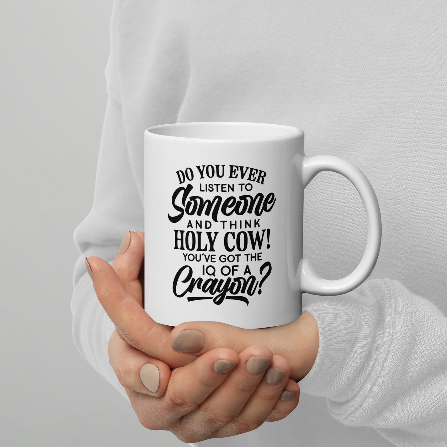 IQ of a Crayon Coffee Mug