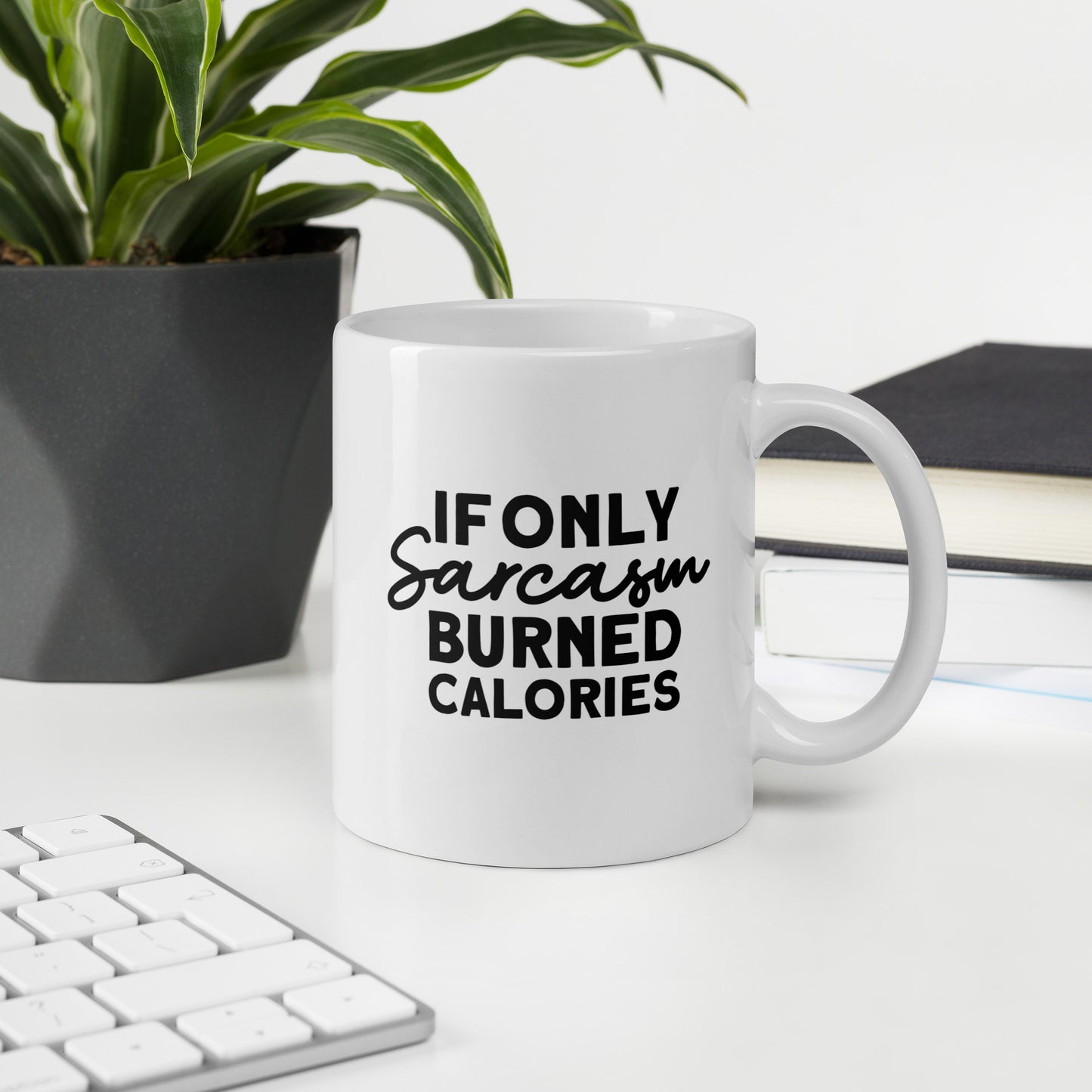 Sarcasm Burns Calories Coffee Mug