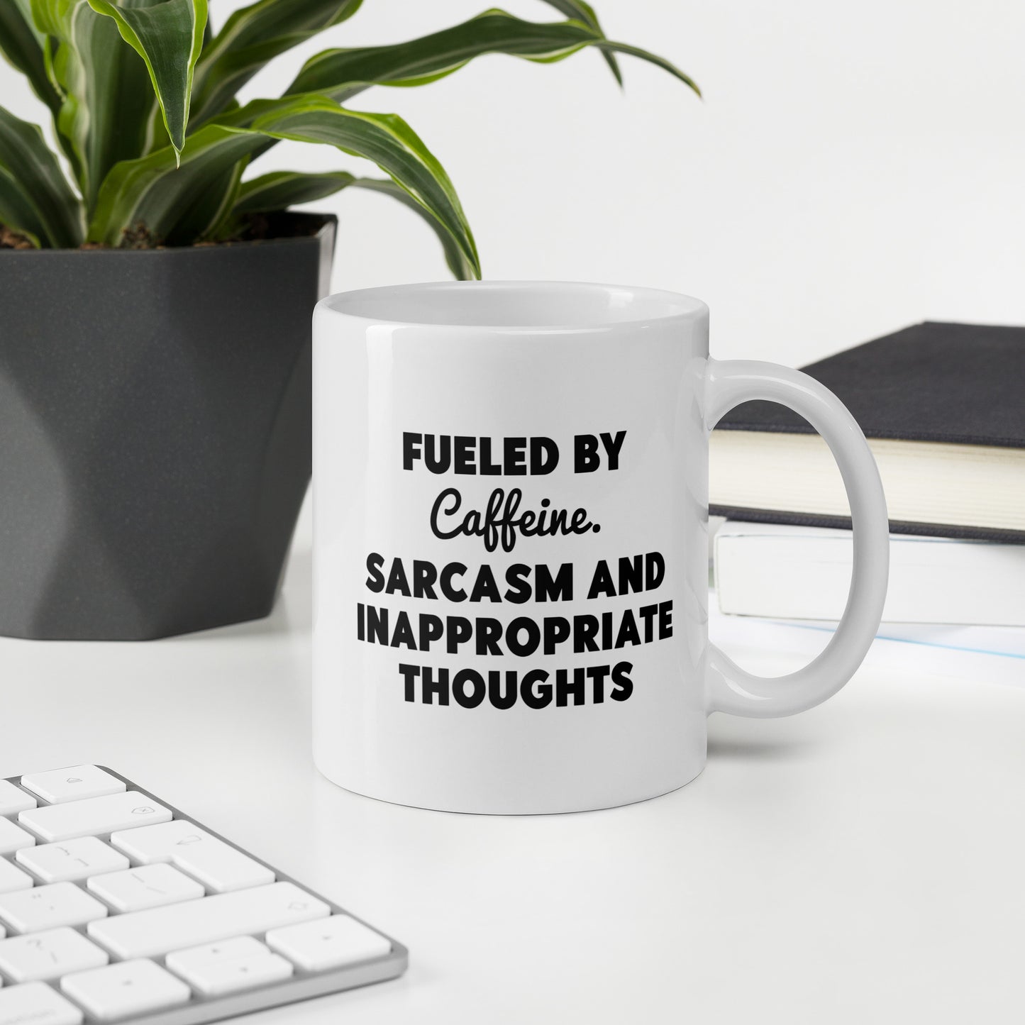 Caffeine and Sarcasm Coffee Mug