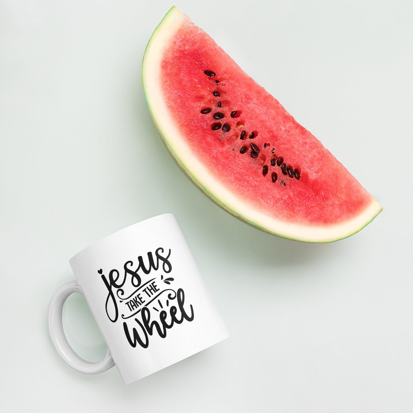 Jesus Take The Wheel Coffee Mug