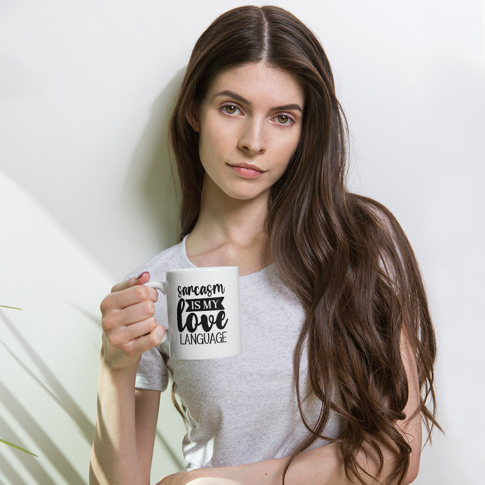 Sarcasm Love Language Coffee Mug