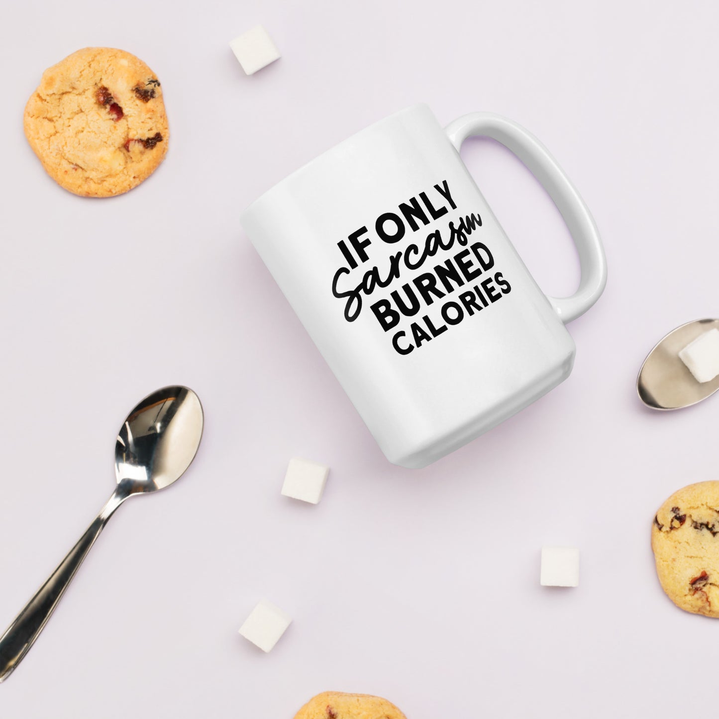 Sarcasm Burns Calories Coffee Mug
