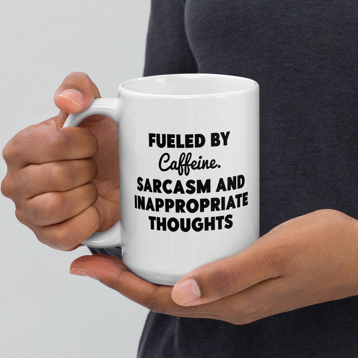 Caffeine and Sarcasm Coffee Mug