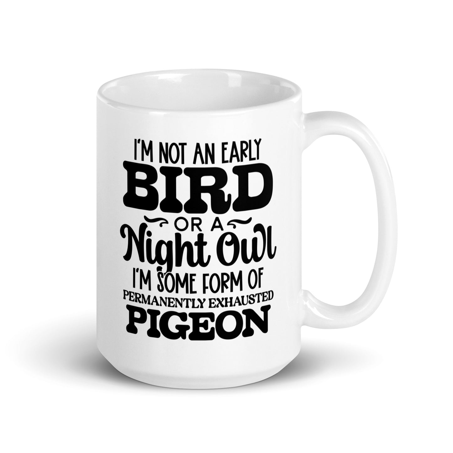 Morning Realness: Permanently Exhausted Mug Edition