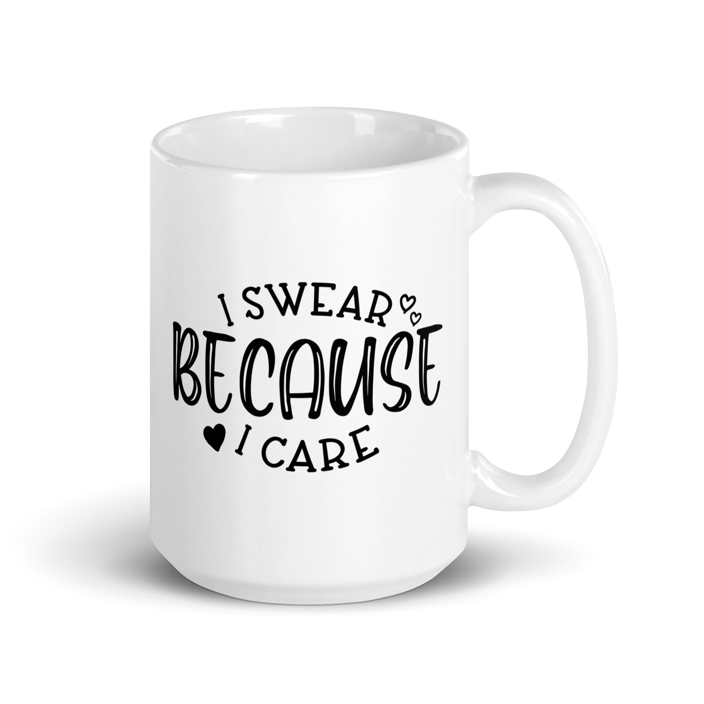 Swearing and Caring Coffee Mug