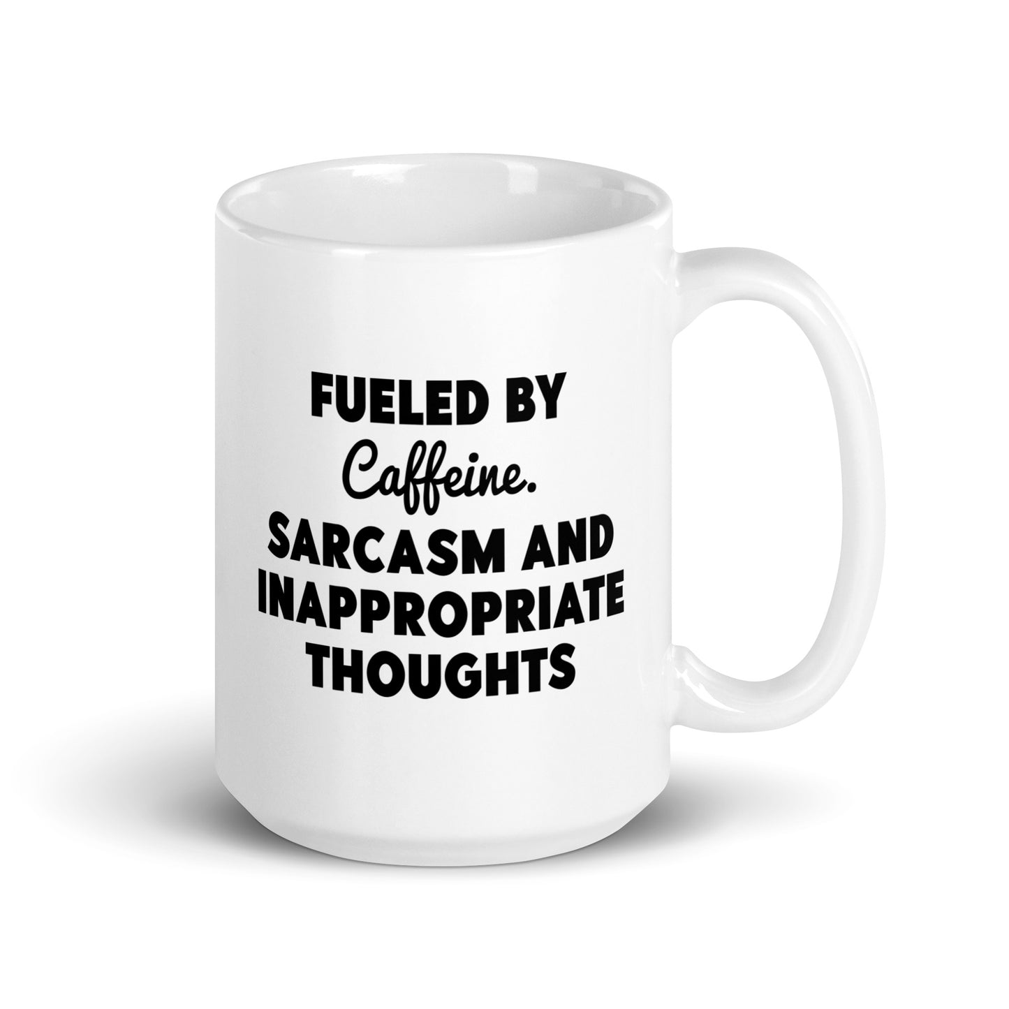 Caffeine and Sarcasm Coffee Mug