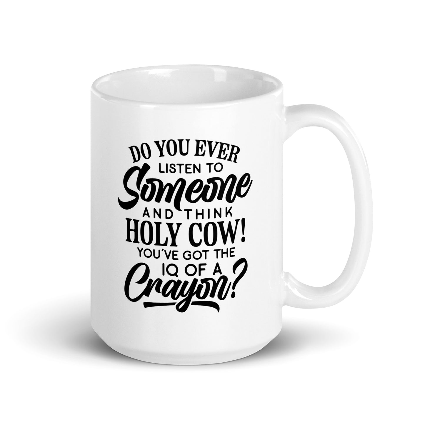 IQ of a Crayon Coffee Mug